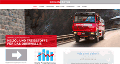 Desktop Screenshot of kohlenkontor.ch